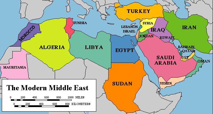 middle eastern countries